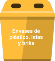 contenedor plásticos