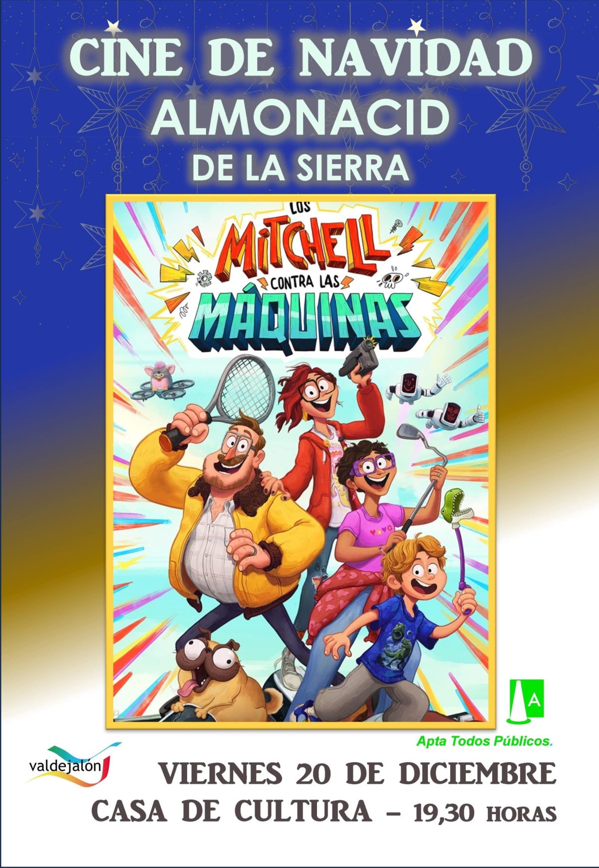 Cine de Navidad en Familia en Valdejalón 2024