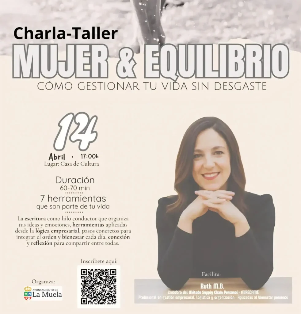Charla-TallerMujer & Equilibrio La Muela