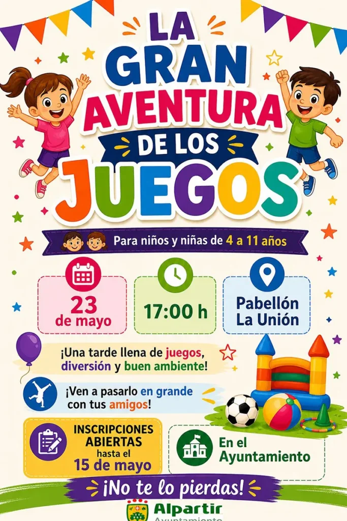 LA GRAN AVENTURA DE LOS JUEGOS - ALPARTIR