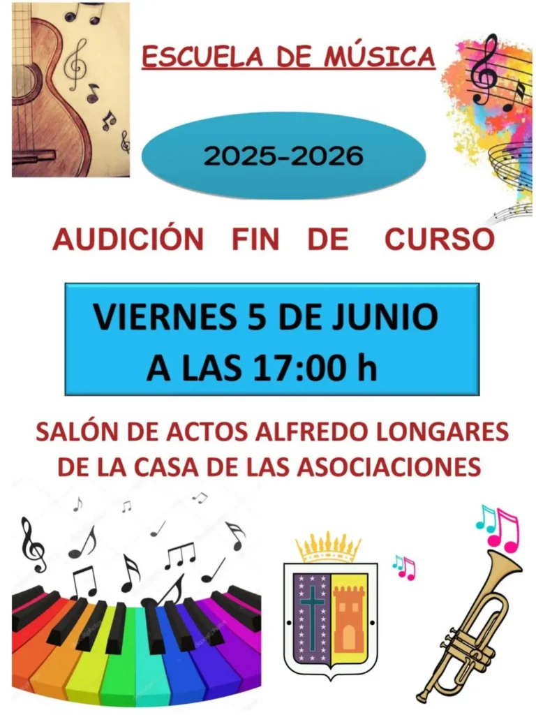 Audición fin de curso Escuela de Música - Calatorao