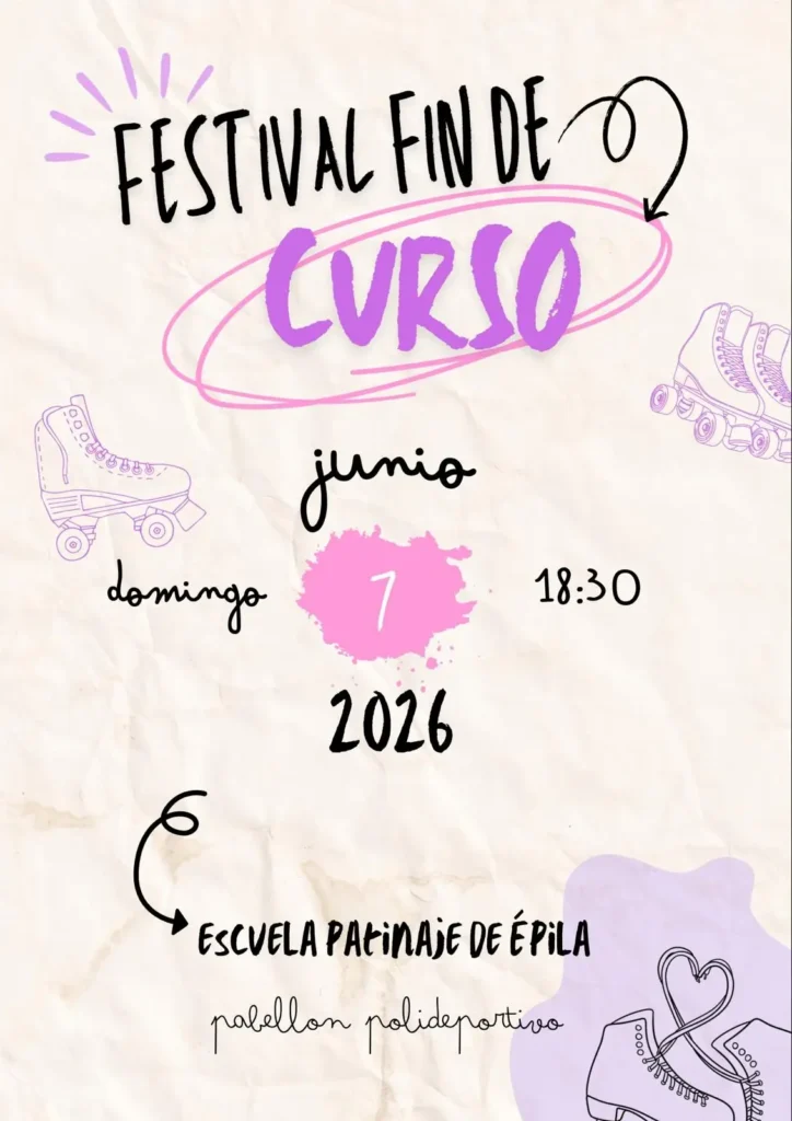 FESTIVAL FIN DE CURSO PATINAJE - Épila