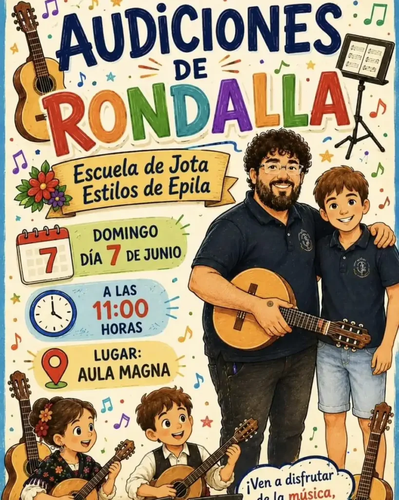 Audiciones de rondalla Escuela de Jota Estilos de Épila - Épila
