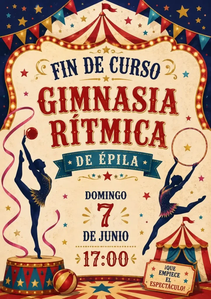 Festival fin de curso Gimnasia Rítmica - Épila