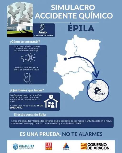 SIMULACRO DEL PLAN DE EMERGENCIA EXTERIOR EN ÉPILA