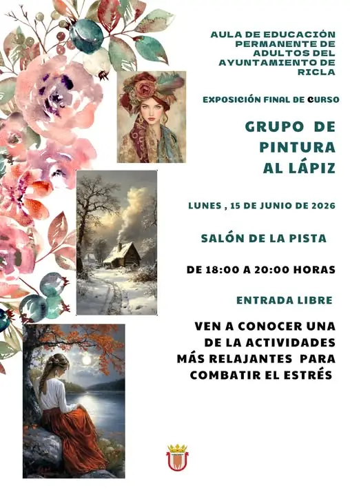 Exposición Grupo de Pintura al Lápiz (Ricla)