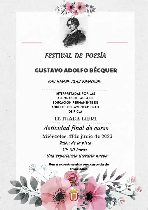 Festival de Poesía – Gustavo Adolfo Bécquer (Ricla)