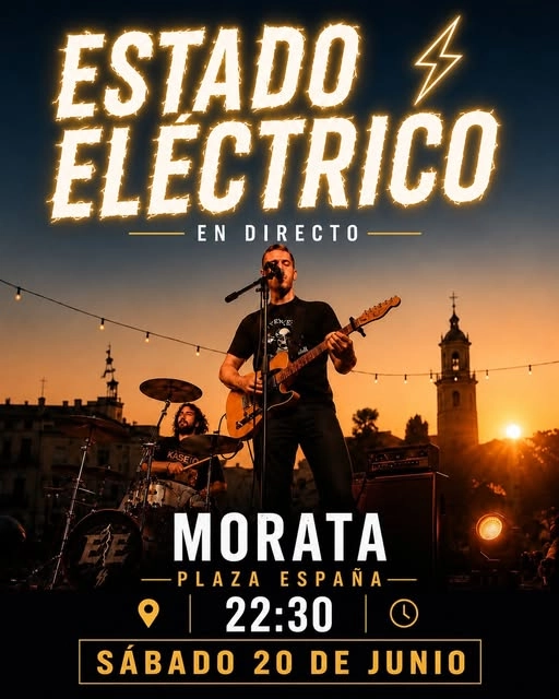 CONCIERTO ESTADO ELÉCTRICO - MORATA DE JALÓN