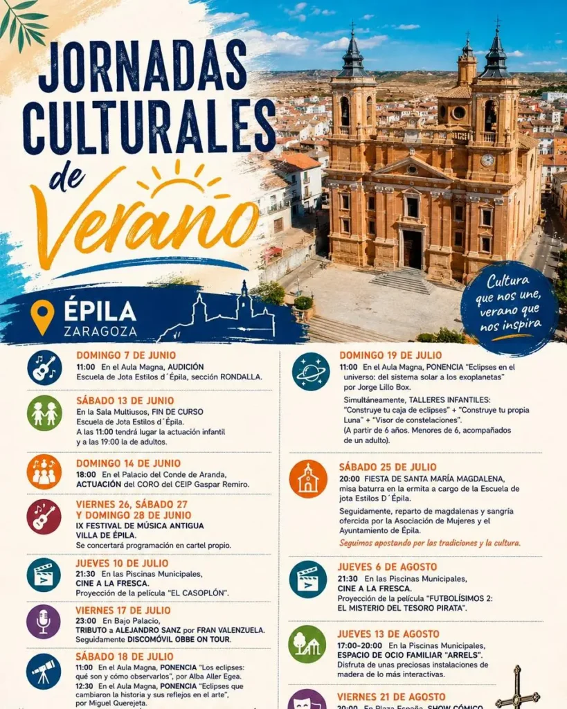 JORNADAS CULTURALES DE VERANO - Épila