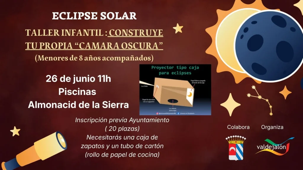 Taller infantil “Construye tu cámara oscura” - Almonacid de la Sierra