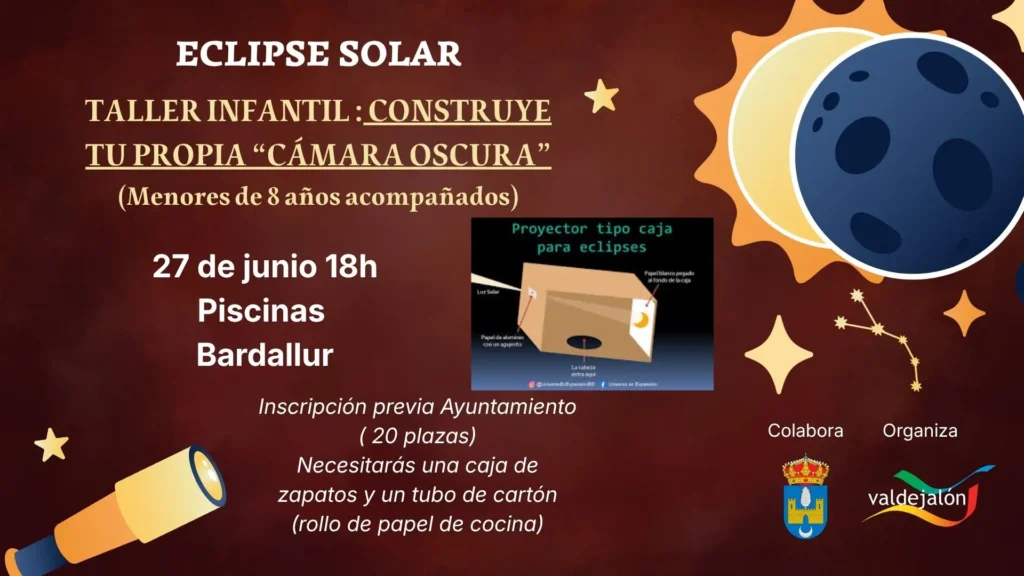 Taller infantil “Construye tu cámara oscura” - Bardallur