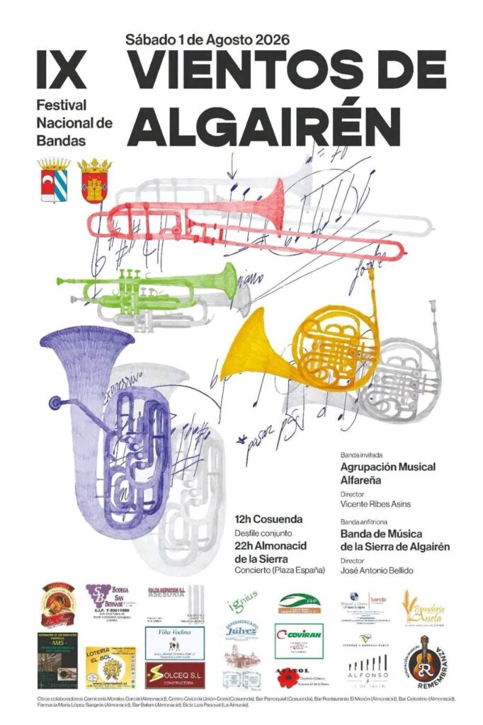IX Festival Nacional Bandas - Vientos de Algairen - Almonacid de la Sierra