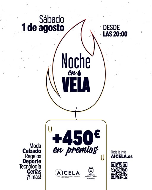 Noche en Vela - Comercio AICELA - La Almunia