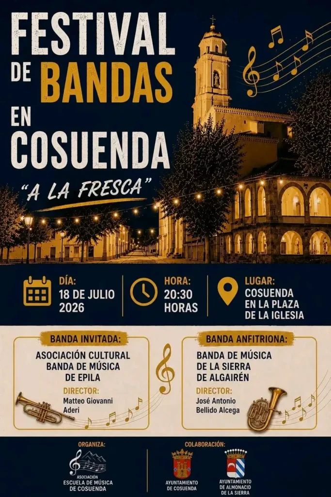 Festival Bandas de Musica - Cosuenda