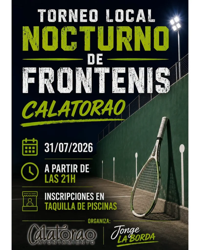 Torneo Frontenis - Calatorao
