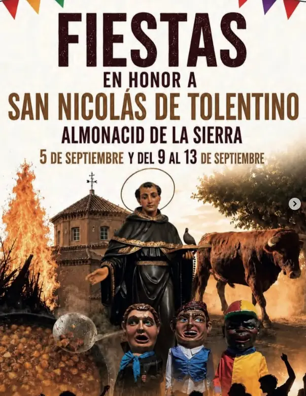 Fiestas San Nicolas de Tolentino - Almonacid de la Sierra