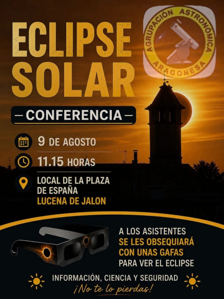 Conferencia \"Eclipse Solar\" - Lucena de Jalón