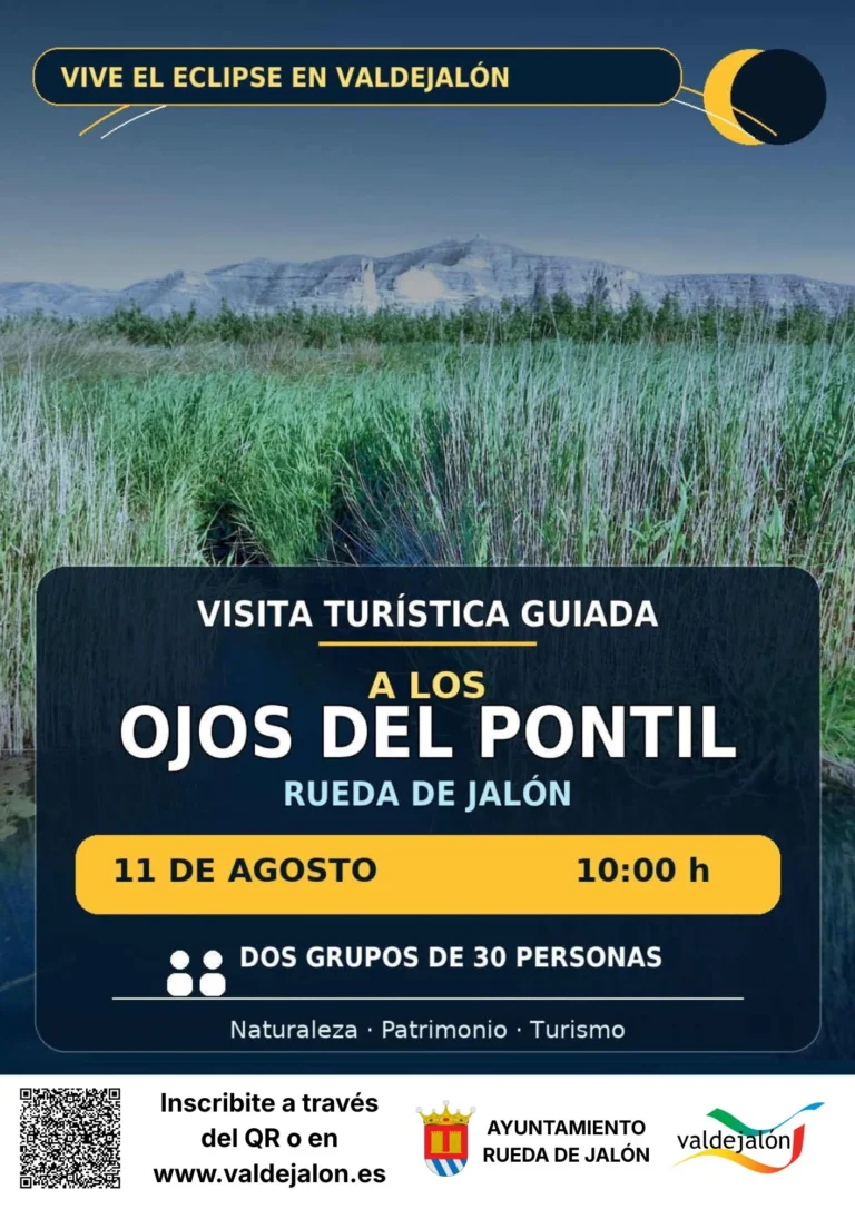 Visita Guiada - Ojos de Pontil - Rueda de Jalón