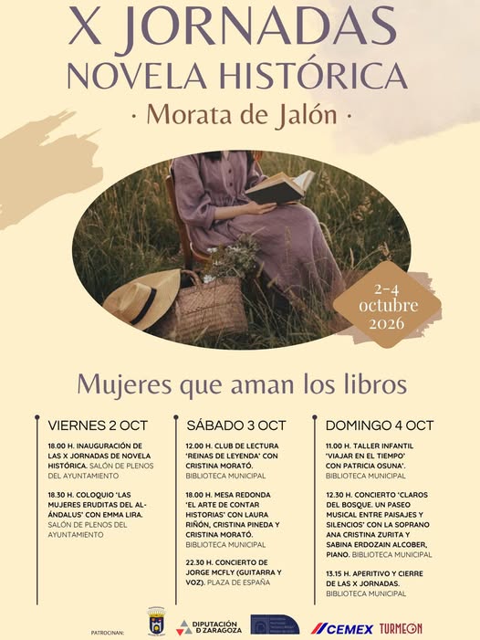 X JORNADAS DE NOVELA HISTÓRICA · MORATA DE JALÓN