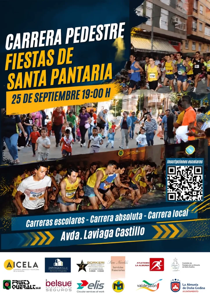 Carrera Pedestre de Fiestas de Santa Pantaria 2026 - La Almunia
